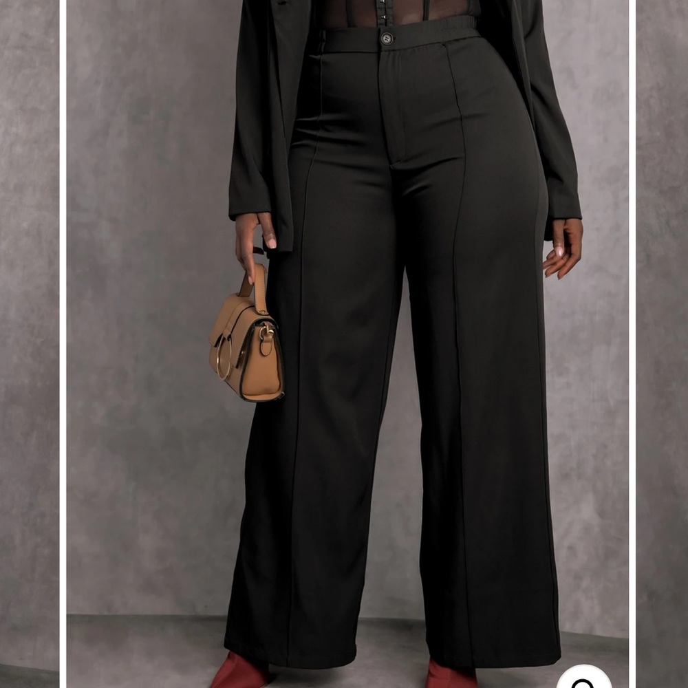 Black Wide Leg Pants